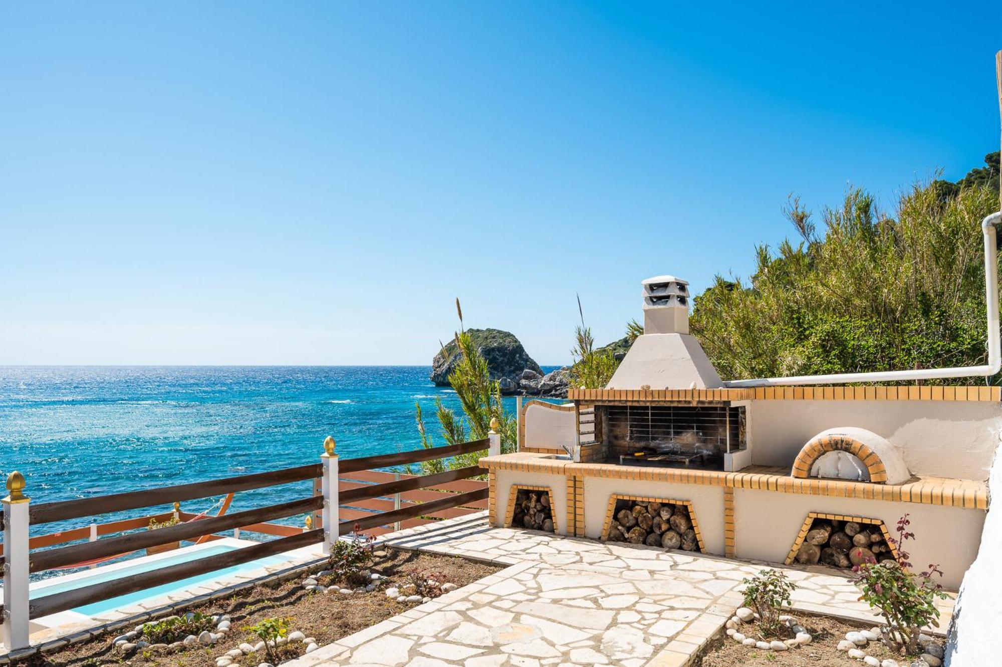 Villa Renata & Villa Filippos With Private Plunge Pool By Konnect Agios Gordios  Exteriör bild