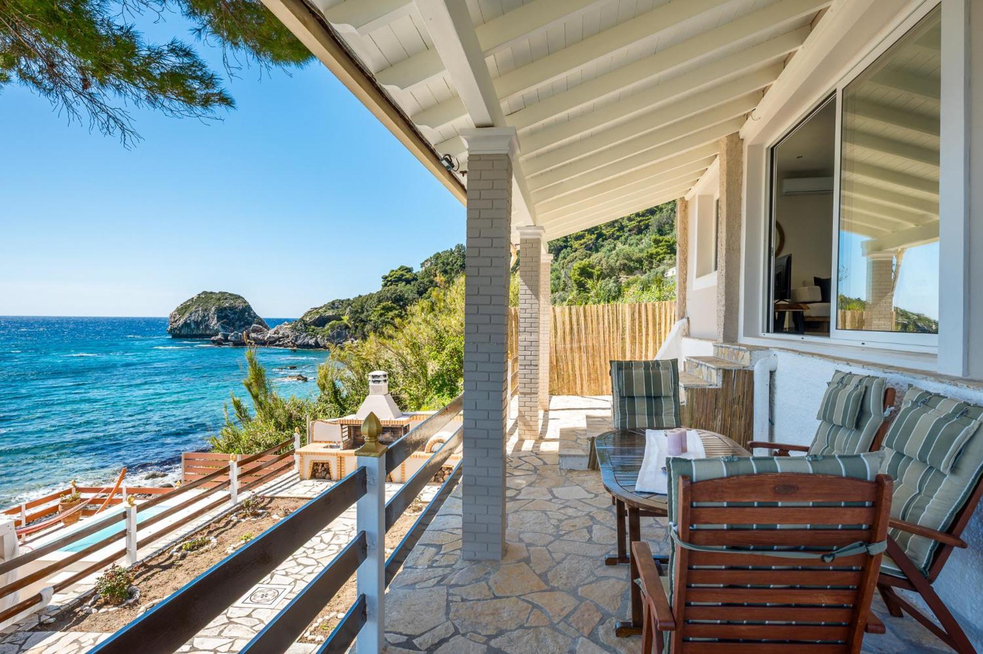 Villa Renata & Villa Filippos With Private Plunge Pool By Konnect Agios Gordios  Exteriör bild